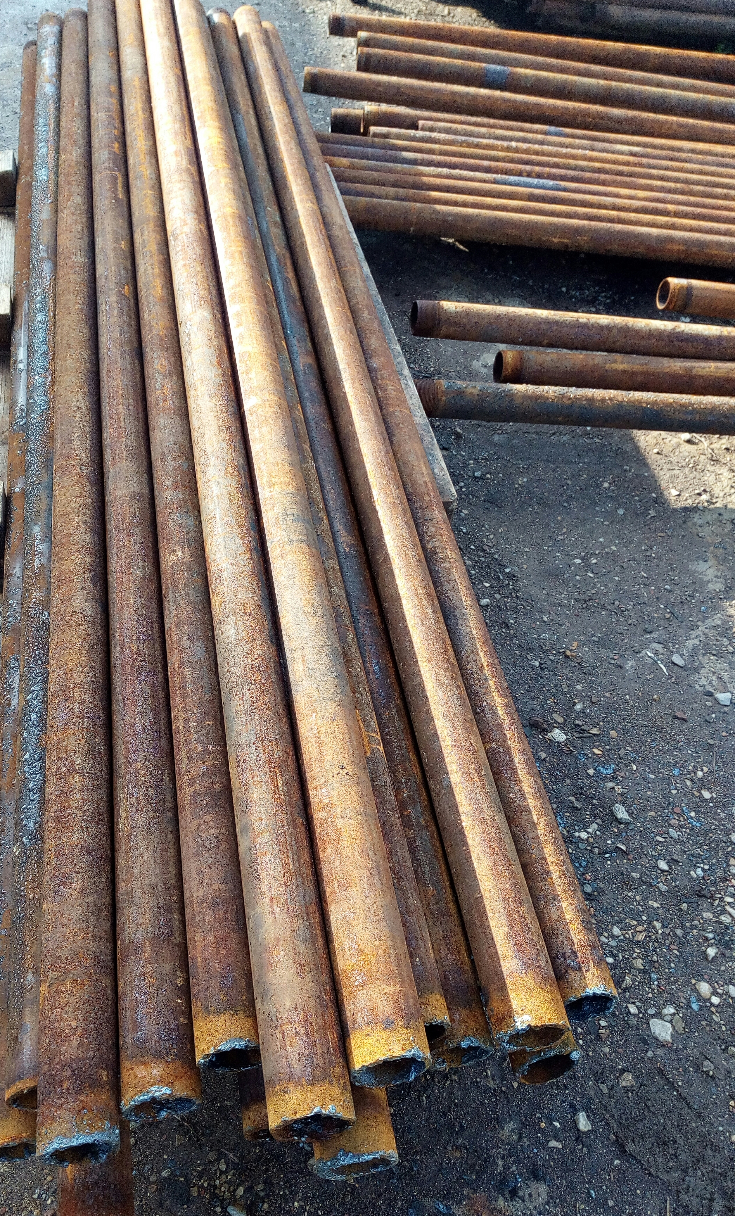 Труба НКТ, столбы для забора