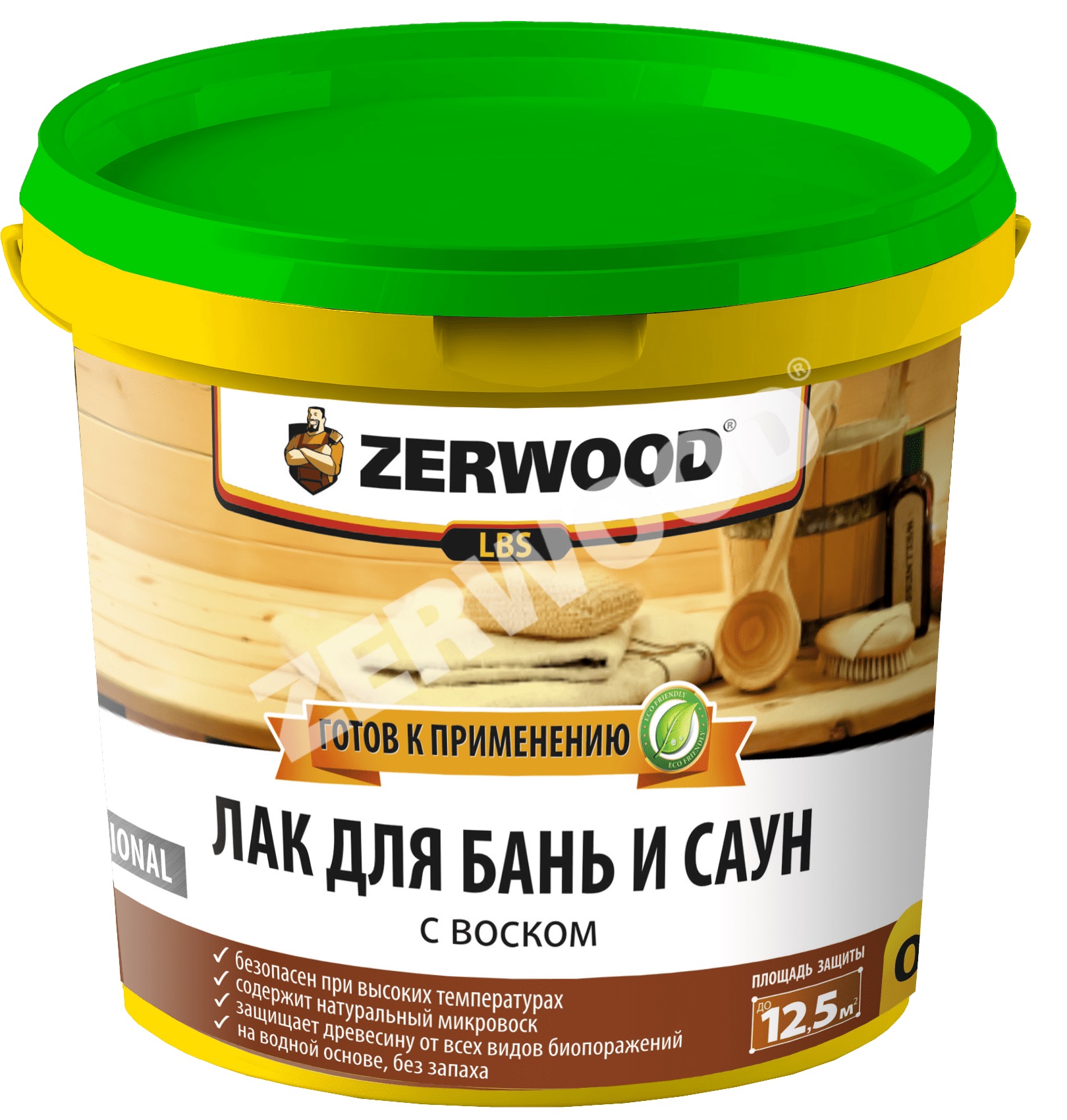 Лак для бань и саун LBS